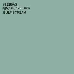 #8EB0A3 - Gulf Stream Color Image